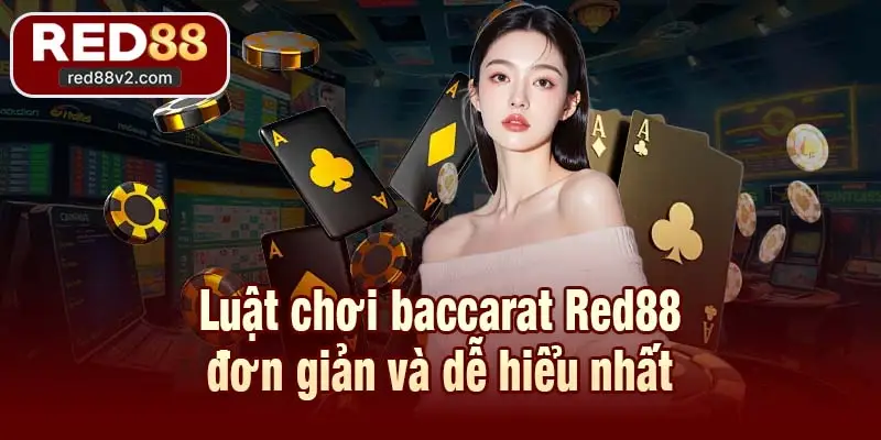Luật chơi baccarat Red88 đơn giản và dễ hiểu nhất