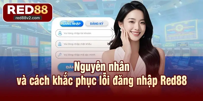 Nguyên nhân và cách khắc phục lỗi đăng nhập Red88