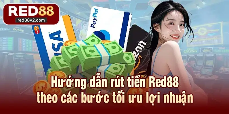 Hướng dẫn rút tiền Red88 theo các bước tối ưu lợi nhuận
